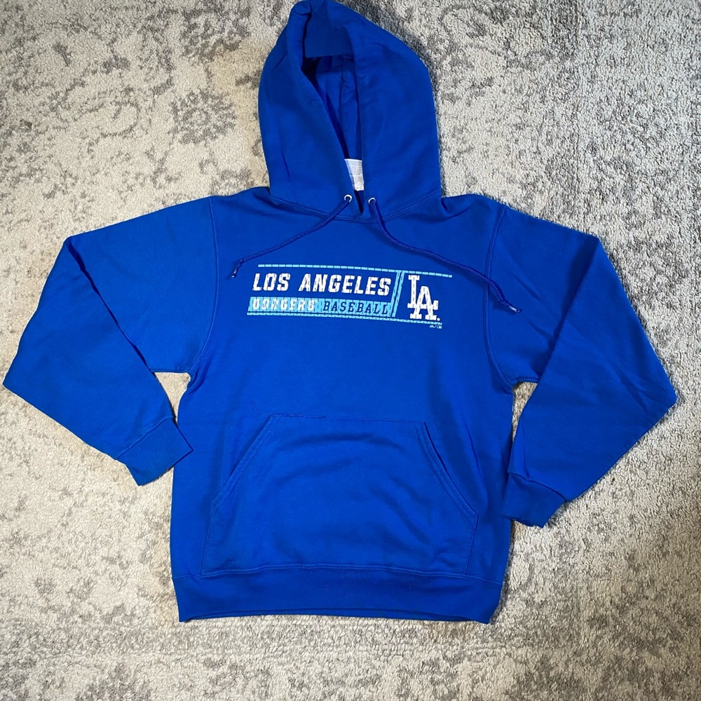 L. A. Dodgers Hoodie Blue royal men's size S